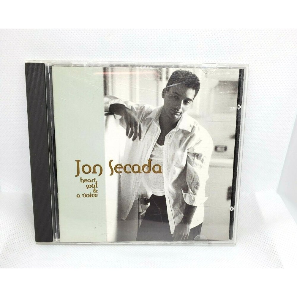 Heart Soul & A Voice by Jon Secada CD May 1994 SBK Records Latin No Scratches